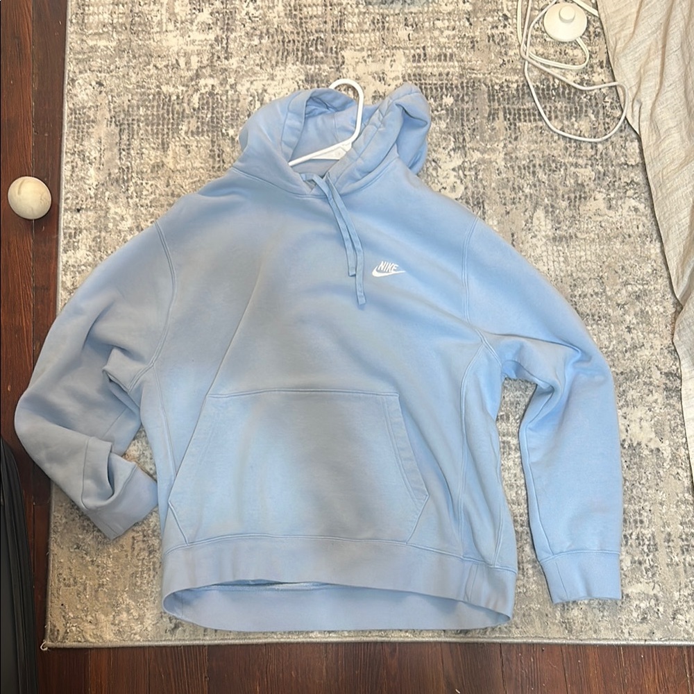 Nike Men’s Blue Hoodie Sweater